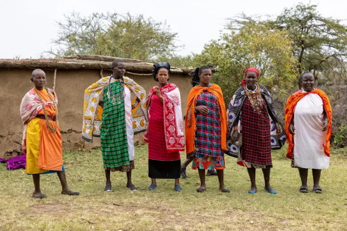 Beadworks in Maasai Mara